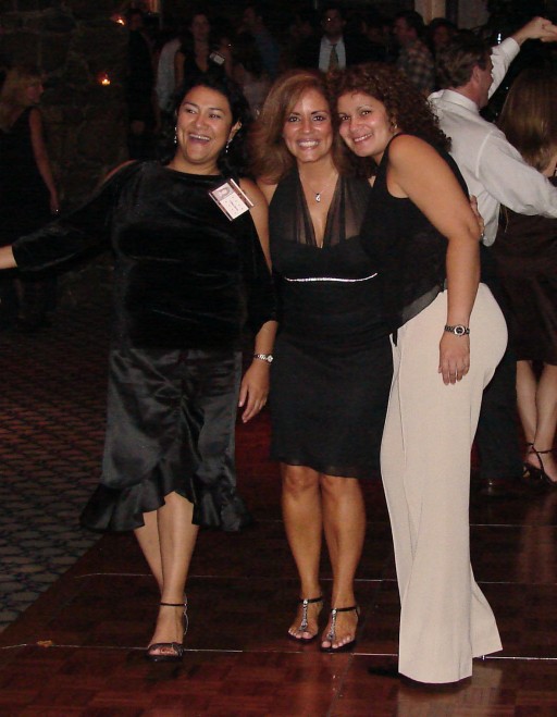 Lillian Sierra, Yvette Aviles, and Martha (Bonilla) Talcovitz